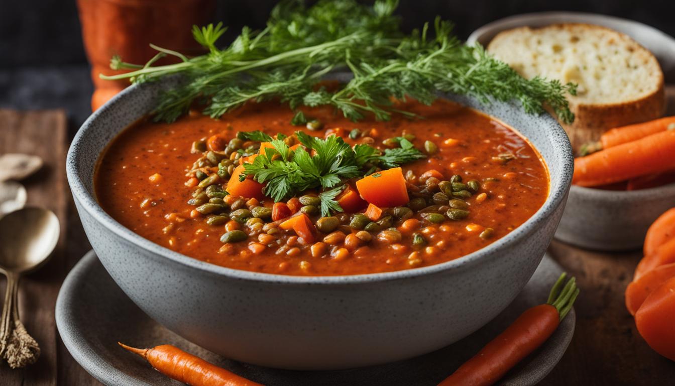 Fire Roasted Tomato Lentil Soup Recipe | Cozy & Hearty